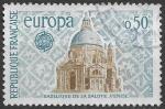 FRANCE - 1971 - Yt n 1676 - Ob - EUROPA Basilique de la Salute Venise
