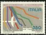 Italia 1986.- Telecomunicaciones. Y&T 1710**. Scott 1679**. Michel 1978**.