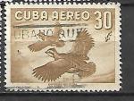 CUBA poste arienne YT 141