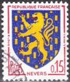 FRANCE - 1962/65 - Yt n 1354 - Ob - Armoiries de villes : Nevers