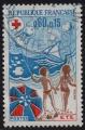 1828 - Srie Croix Rouge:les saisons: l't - oblitr(cachet rond) - anne 1974