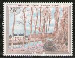 **   FRANCE     2,00 F   1974  YT- 1812  " Sisley - Canal du Loing "   **