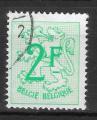 Belgique - 1968 - Yt n 1443 - Ob - Lion hraldique 2 F vert