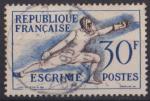 1953 FRANCE obl 962