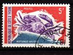 AF25 - Anne 1971 - Yvert n 312 - Crabe de bain lisse sngalais 