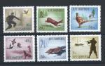 Albanie N809/14** (MNH) 1965 - Chasse sujets divers