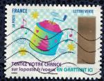 France 2017 Oblitr Used Timbre  gratter N 10 Moulin  Musique Y&T 1495