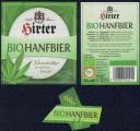 Autriche Lot 3 Etiquettes Bire Beer Labels Hirter Bio Hanfbier
