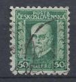 TCHECOSLOVAQUIE - 1926/28 - Yt n 213 - Ob - Prsident Masaryk 50h vert