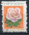 Timbre Rpublique Socialiste du VIETNAM 1980 Obl  N 210  Y&T Fleurs Roses