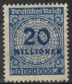 Allemagne : n 300 o (anne 1923)