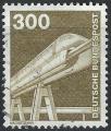 Allemagne - 1982 - Yt n 968 - Ob - Industrie et Technique ; monorail arien