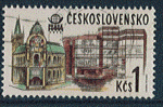 Tchcoslovaquie 1978 - YT 2290 - oblitr - Tour Powder Gate et grand magasin Ko