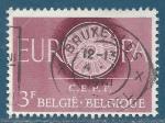 Belgique N1150 Europa 1960 3F oblitr