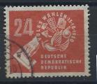 Allemagne Dmocratique N27 Obl (FU) 1950