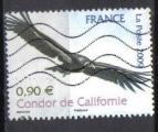  FRANCE 2009 - YT 4375 - ANIMAUX DISPARUS MENACES - CONDOR DE CALIFORNIE