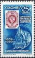 Colombie 1959 YT 575 o Transport ferroviaire