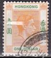 HONG KONG n° 154 de 1938 oblitéré