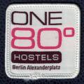 Patch en tissu One 80 Hostels Berlin Alexanderplatz
