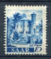 Timbre Occupation Franaise SARRE 1947   Obl  N  212   Y&T   