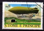 SAO TOME ET PRINCIPE N 582 o Y&T 1979 Dirigeable et Ballon (Ville de Luzerne) 