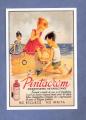 CPM repro ancienne publicit Espagne : Pintacrom ( dsinfectant )