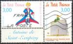 France 1998 - A. de St-Exupry, Le petit Prince, paire se-tenant - YT 3175-77 