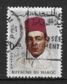MAROC - 1968 - Yt n 543 - Ob - Roi Hassan II 0,40c