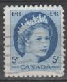 CANADA N 271 o Y&T 1954 Elizabeth II 
