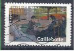2006 FRANCE 3866a oblitr, Caillebotte, dentel