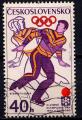 TIMBRE TCHECOSLOVAQUIE Obl  J O Jeux Olympiques 1972