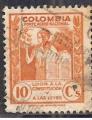Colombie N Yvert Poste Arienne 174 (oblitr) (o) 