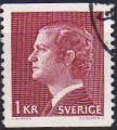 Sude/Sweden 1974 - Roi/King Charles XVI, 2 Val. obl./used - YT 829 & 830 