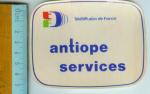 ANTIOPE SERVICE - Autocollant // tltexte // tv // tl // ceefax