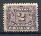 Timbre CANADA  Taxe  1906  Obl  N   02    Y&T    