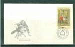 Tchecoslovaquie 1969 Y&T PPJ 1721 oblitr Cheval de Johann E Ridinger 1698-1767