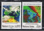 ONU / Genve / 1989 / Veille mto mondiale / YT n 176 & 177 ** 