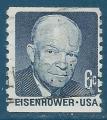 USA N897a Eisenhower oblitr (dentel verticalement)