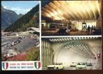 CPM neuve 74 CHAMONIX Tunnel du Mont Blanc Multi vues Citron DS Peugeot 404