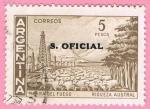 Argentina 1955-65.- T. del Fuego. Y&T 394. Scott 128. Michel 95II.