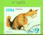 CHATS - CUBA  N3353 OBLIT