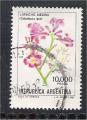 Argentina - Scott 1353   flower / fleur