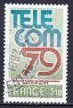 FRANCE - 1979 - Telecom 79  -  Yvert  2055 Oblitr