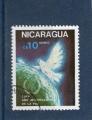 Timbre Nicaragua Oblitr / 1986 / Y&T NPA1150.