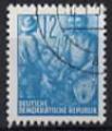 Allemagne, ex-R.D.A : n 122 oblitr anne 1953