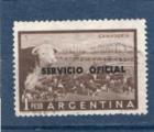 Timbre Argentine Oblitr / 1958 / Y&T NS384.