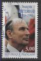 1997 FRANCE 3042 oblitr, cachet rond, Mitterrand