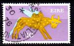 EUIE - 1974 - Yvert n 350A - Art irlandais ancien (Boeuf ail stylis)