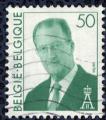 Belgique 1996 Oblitr Used King Roi Albert II vert fonc