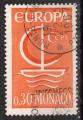 Monaco 1966; Y&T n 698; 30c Europa, orange